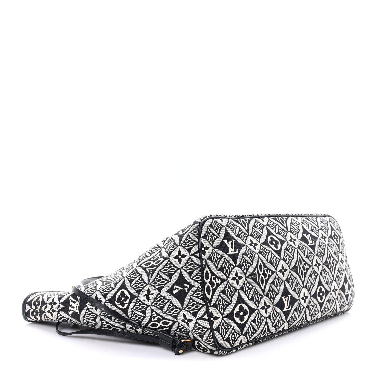 Louis Vuitton Jacquard Since 1854 Neverfull MM Grey 3 of 11