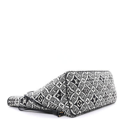 Louis Vuitton Jacquard Since 1854 Neverfull MM Grey 3 of 11