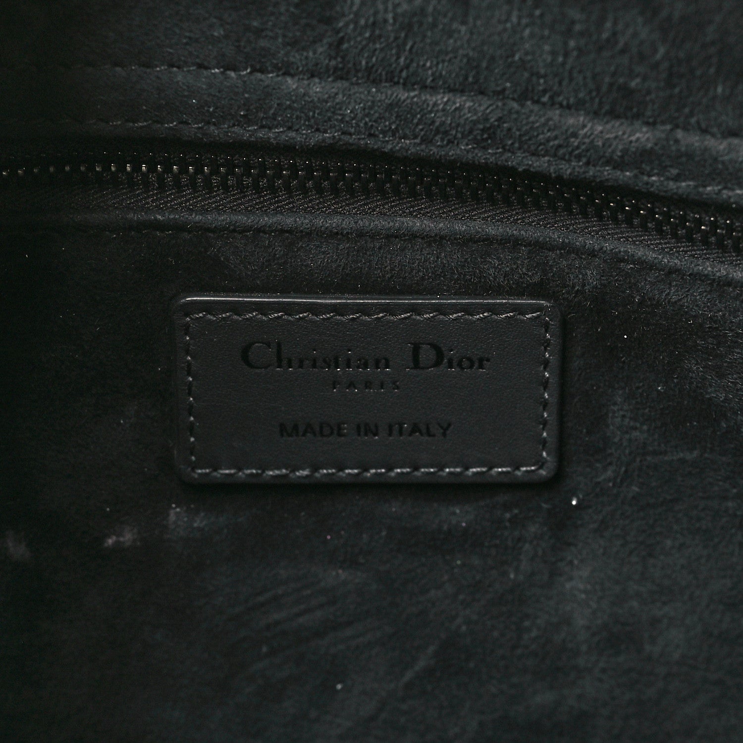 Christian Dior Ultra Matte Calfskin Cannage Large Lady Dior Black 6 of 10