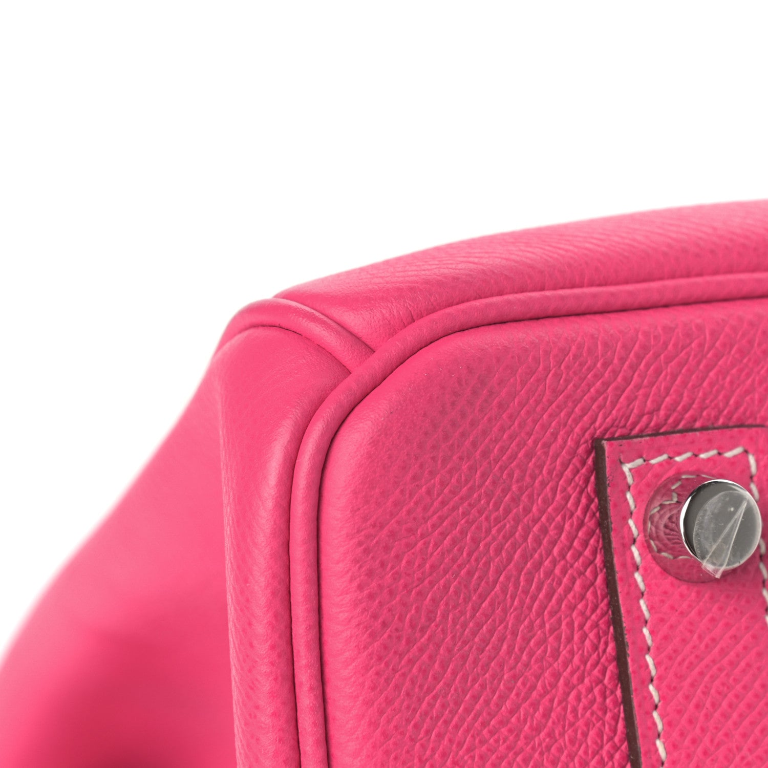 Hermes Epsom Candy Birkin 35 Rose Tyrien Rubis 36 of 43