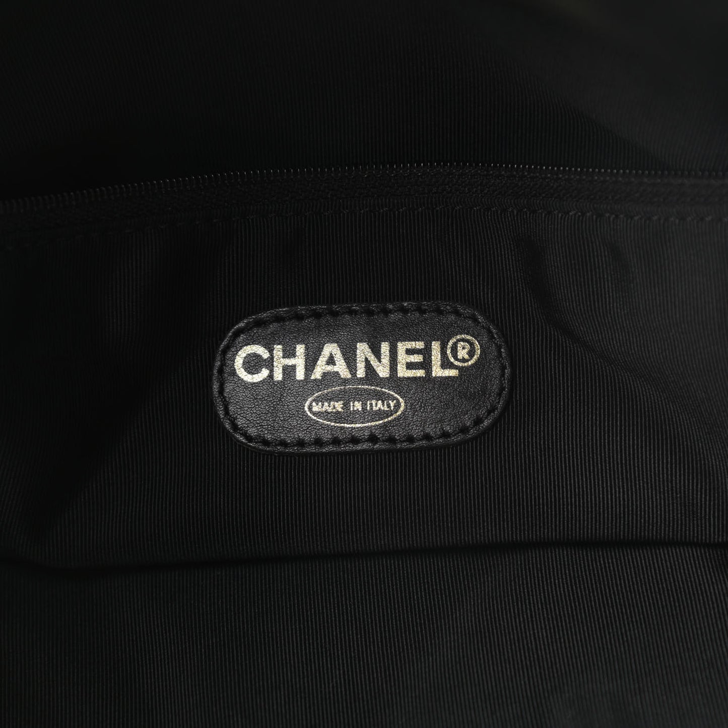 Lambskin CC Shoulder Bag Black