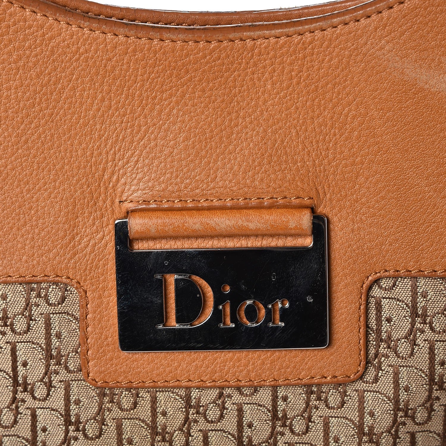 Christian Dior Monogram Tote Tan 23 of 23