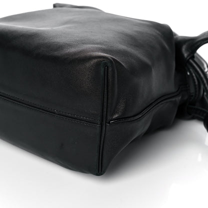 Loewe Calfskin Small Flamenco Knot Bag Black 9 of 13
