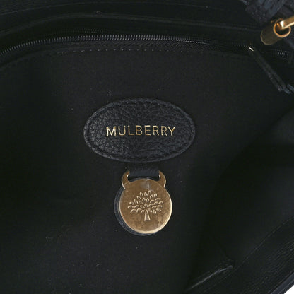 Mulberry Goat Printed Calfskin Small Freya Hobo Black 6 of 10