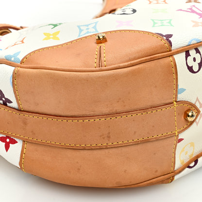 Louis Vuitton LOUIS VUITTON Monogram Multicolor Greta White 7 of 17