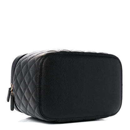 Chanel Caviar Quilted Large Vanity Pouch Black 4 of 11