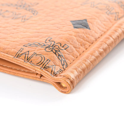 MCM Visetos Heritage Bi-Fold Money Clip Wallet Cognac 8 of 11