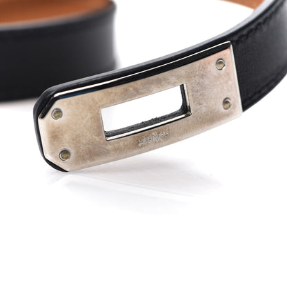 Hermes Kelly Double Tour Bracelet S Black 6 of 6
