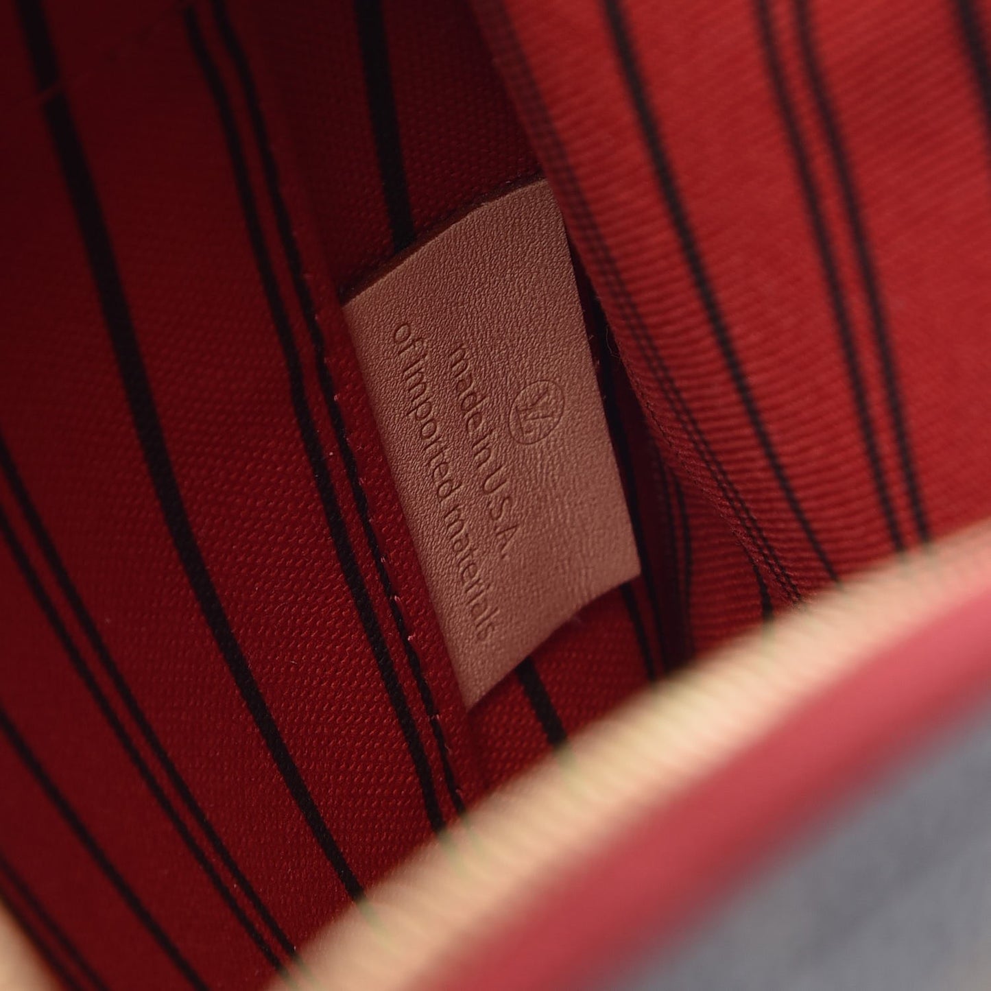 Monogram Neverfull MM GM Pochette Cherry