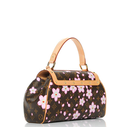 Louis Vuitton Monogram Cherry Blossom Sac Retro Bag Brown 3 of 7
