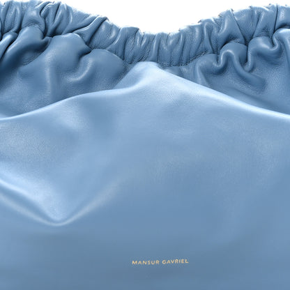 Mansur Gavriel Lambskin Cloud Clutch Lago 7 of 9