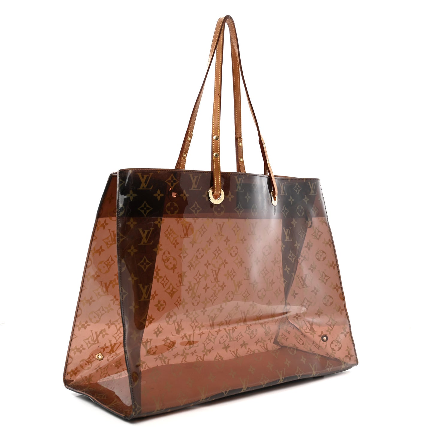 Vinyl Monogram Ambre Sac Cabas GM