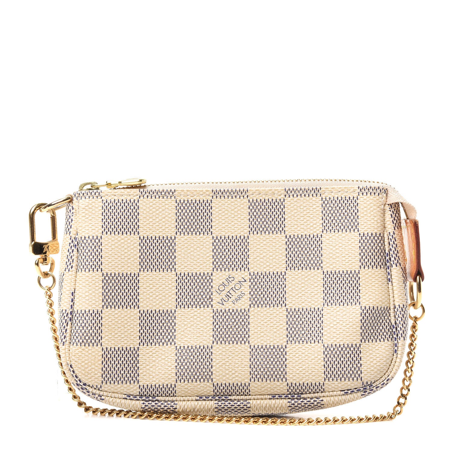 Louis Vuitton Damier Azur Mini Pochette Accessories 1 of 8
