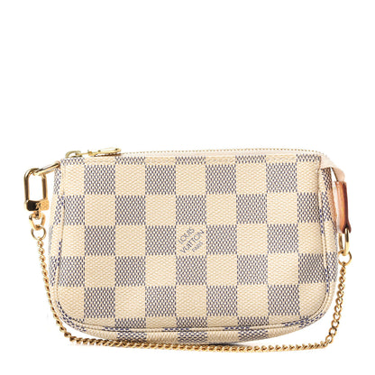 Louis Vuitton Damier Azur Mini Pochette Accessories 1 of 8