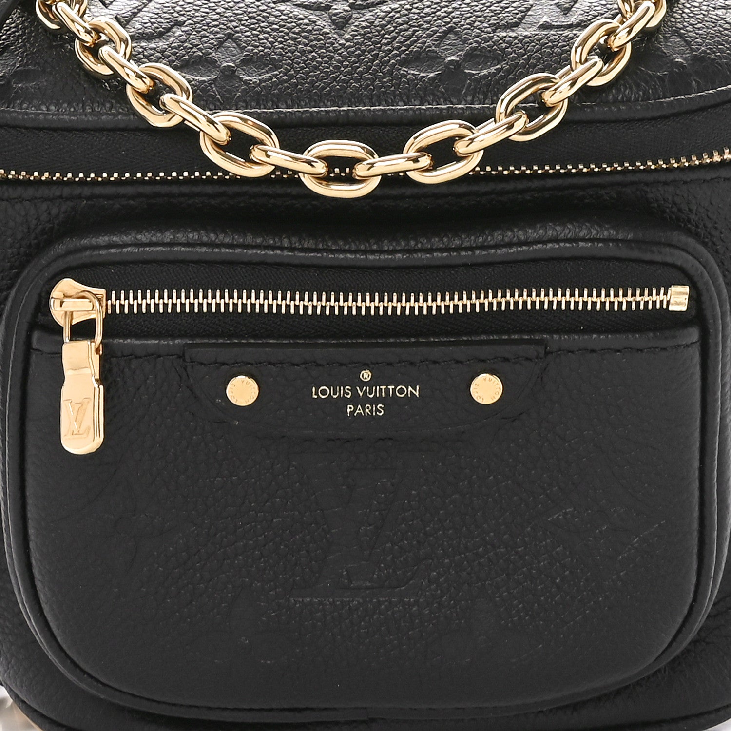 Louis Vuitton Empreinte Mini Bumbag Black 7 of 9