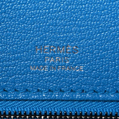 Hermes Epsom Casaque Birkin Sellier 30 Rouge Coeur Rose Extreme Bleu Zanzibar 6 of 10