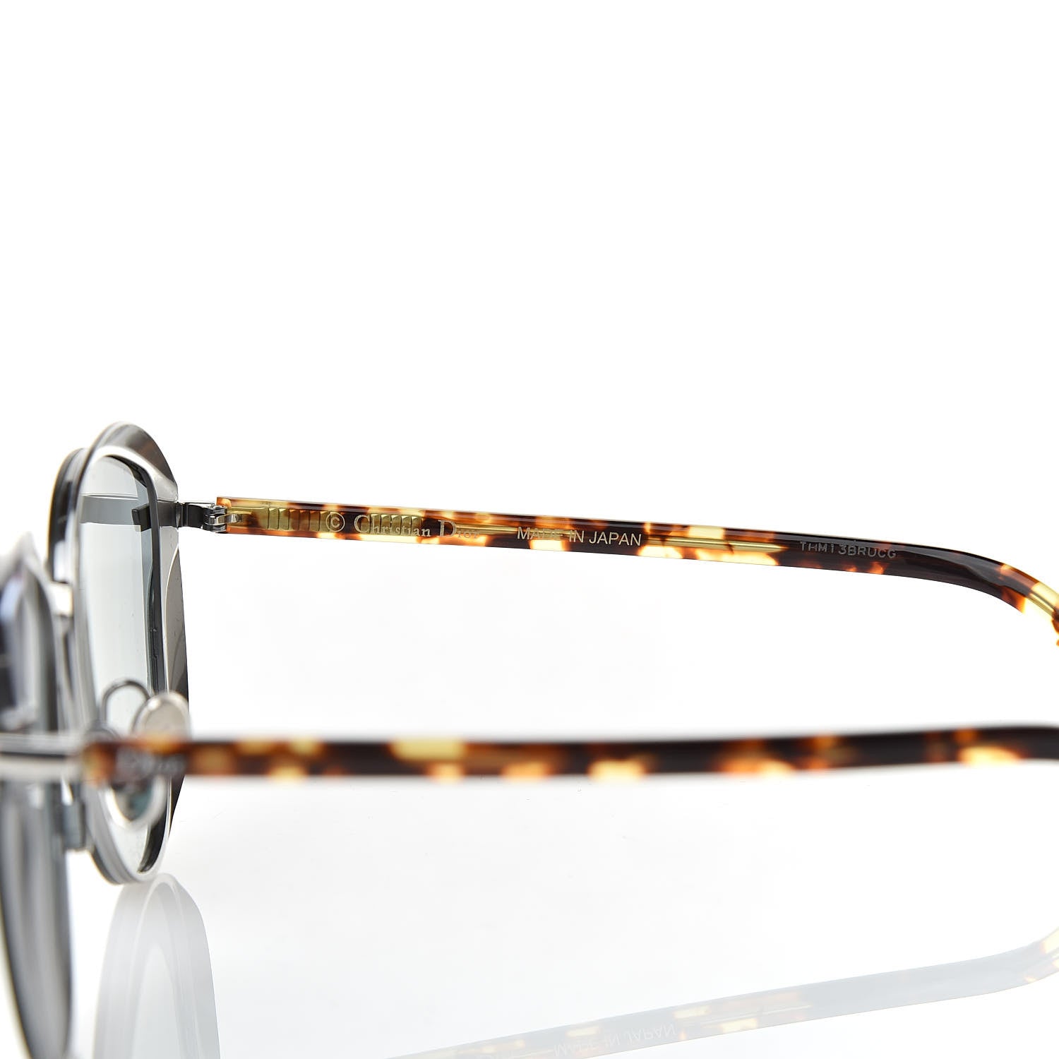 Christian Dior Oversized Offset 2 Sunglasses Tortoise 6 of 8