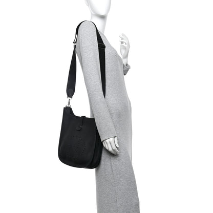 Hermes Taurillon Clemence Evelyne III PM Black 2 of 11