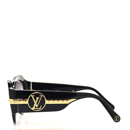 Louis Vuitton Acetate Paris Texas Sunglasses Black 3 of 7