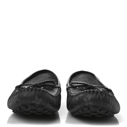 Louis Vuitton Monogram Eclipse Mens Arizona Car Shoe Moccasin Loafers 11 2 of 8