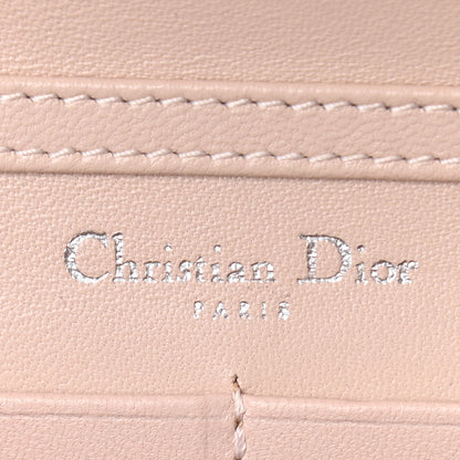 Christian Dior Grained Calfskin Diorama Wallet on Chain Pouch Rose Poudre 6 of 9