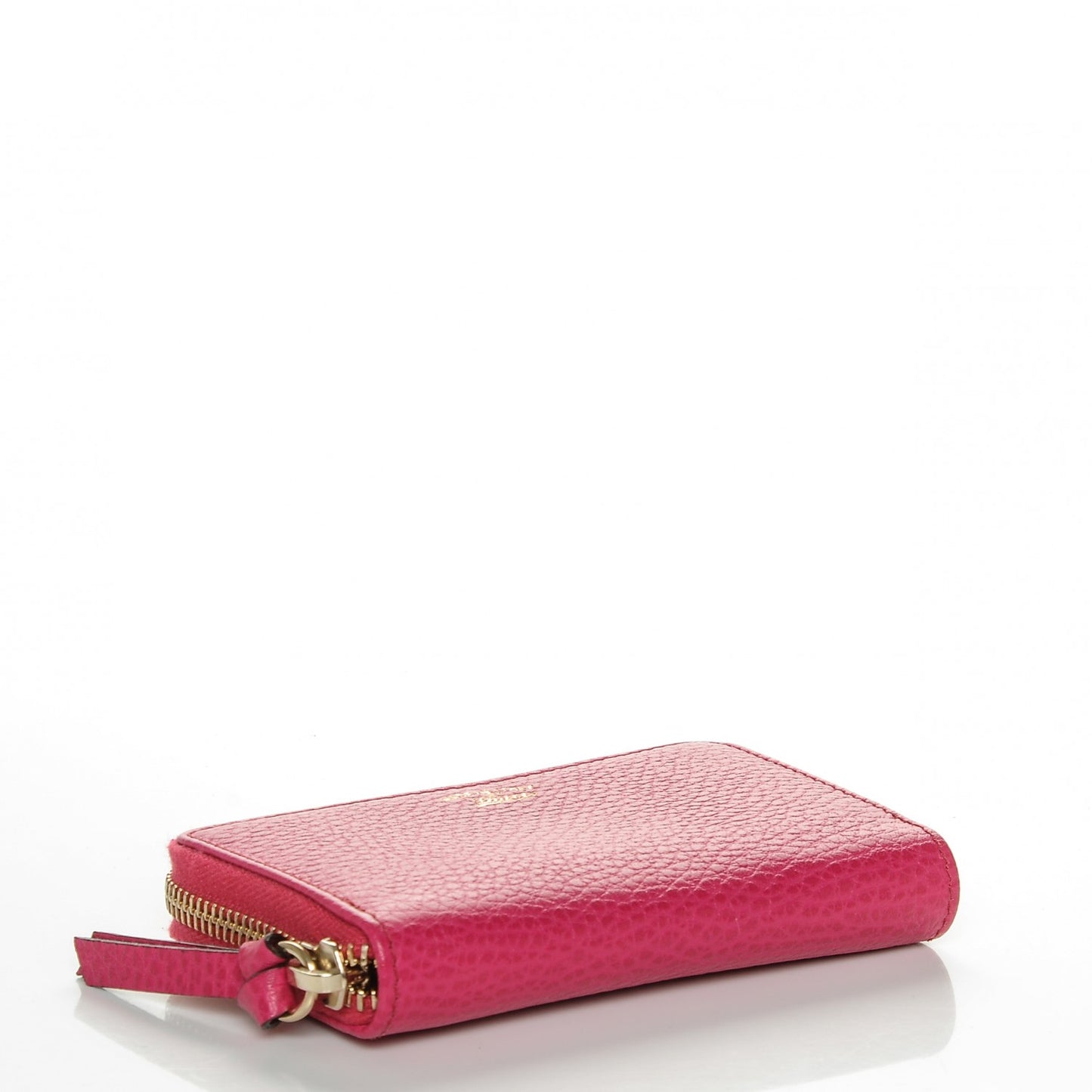 Dollar Calfskin Swing Zip Around Card Case Blossom