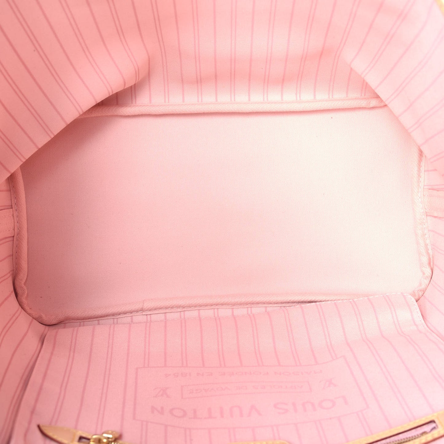 Damier Azur Neo Neverfull MM Rose Ballerine