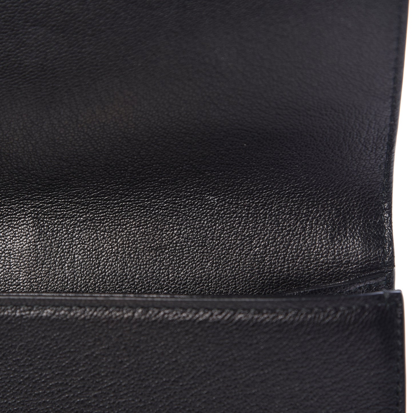 Calfskin Monogram Large Belle De Jour Clutch Black