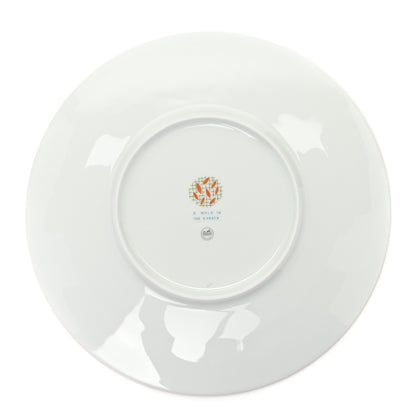 Hermes Porcelain A Walk In The Garden Dinner Plate Set of 2 3 of 4