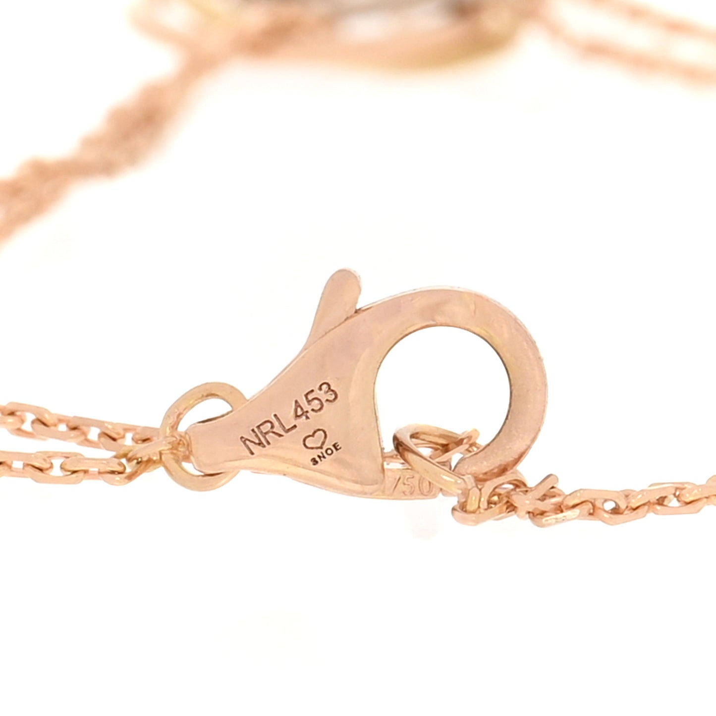18K Pink Yellow White Gold Trinity Bracelet