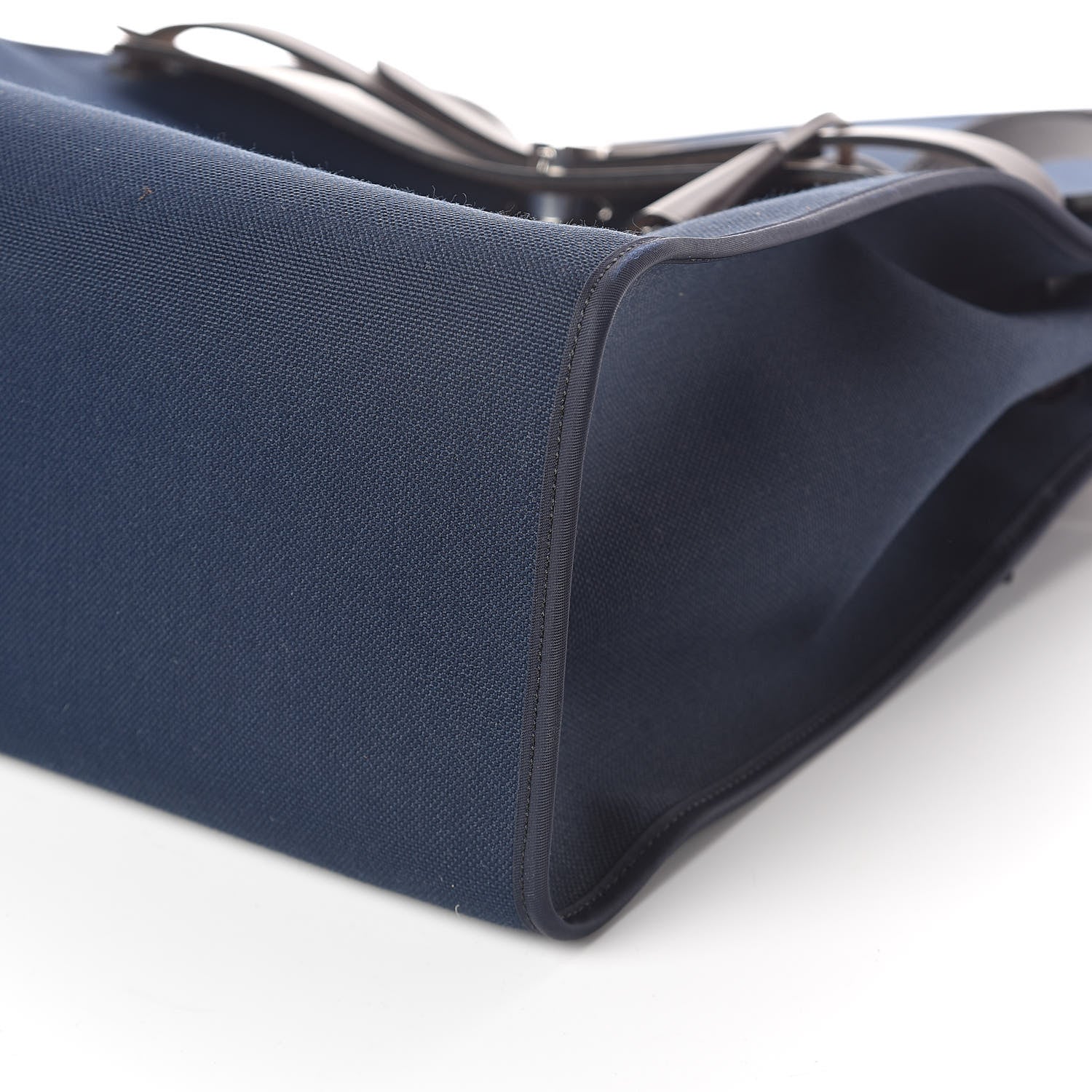 Hermes Toile Vache Hunter Herbag Zip 39 MM Bleu Marine Ebene 9 of 9