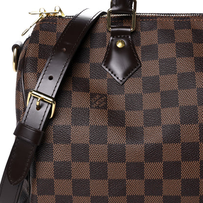 Louis Vuitton Damier Ebene Speedy Bandouliere 30 7 of 16