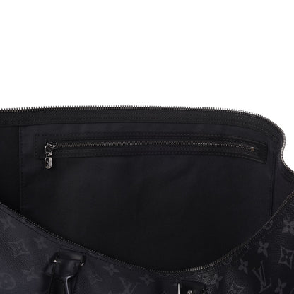 Louis Vuitton Monogram Eclipse Keepall Bandouliere 55 8 of 9