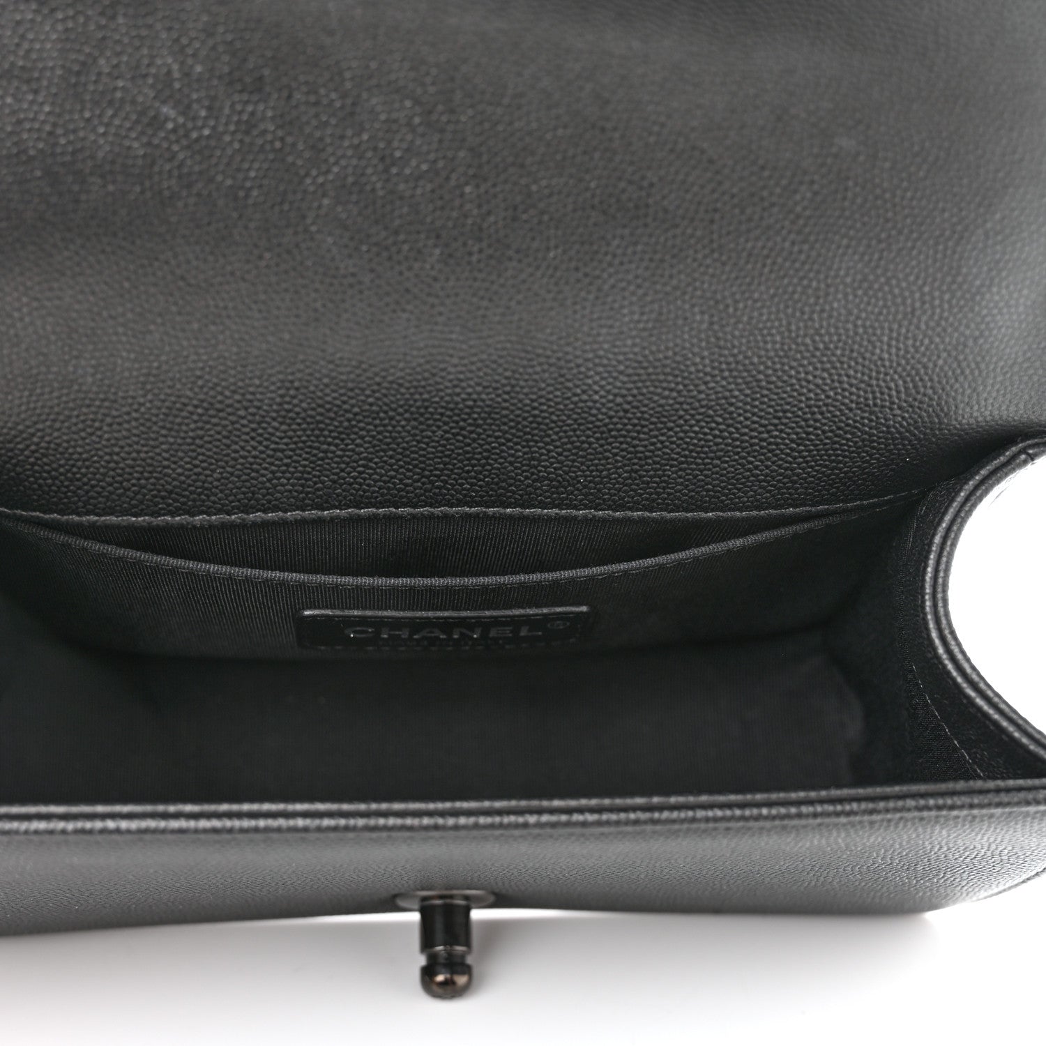 Chanel Caviar Quilted Small Boy Flap So Black 5 of 11