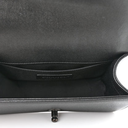 Chanel Caviar Quilted Small Boy Flap So Black 5 of 11