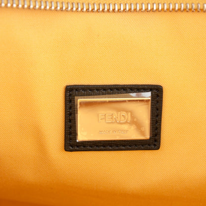 Fendi Vitello Elite Cuoio Monster Buggies Medium Roll Tote Emerald Black Multicolor Yellow 6 of 8