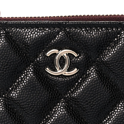 Chanel Caviar Quilted Cosmetic Case Black 8 of 9