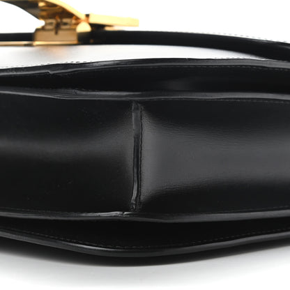 Celine Box Calfskin Medium Classic Box Flap Bag Black 10 of 12