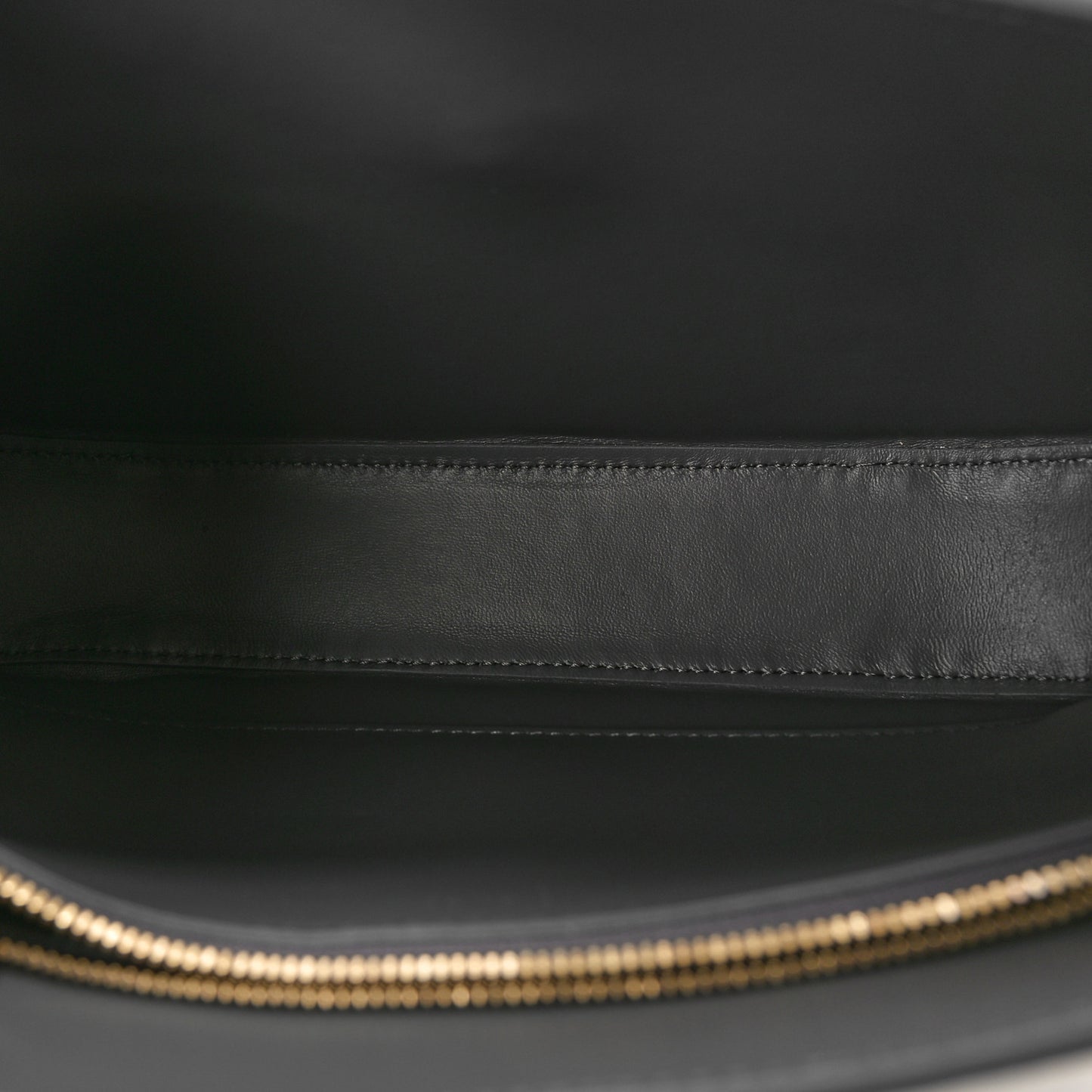 Calfskin Crocodile Embossed Large Greca Goddess Bag Charcoal