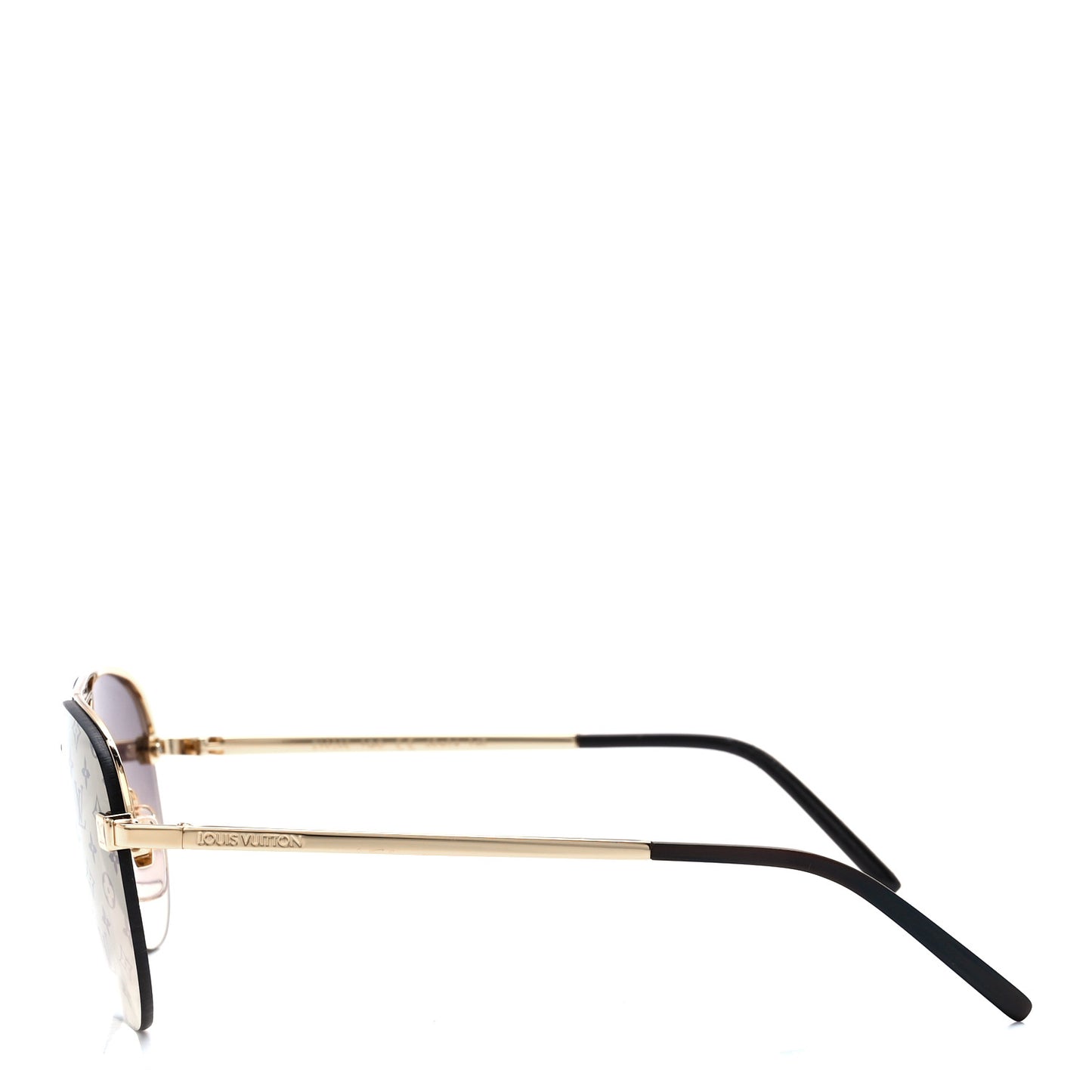 Metal Clockwise Sunglasses Z1020W Gold