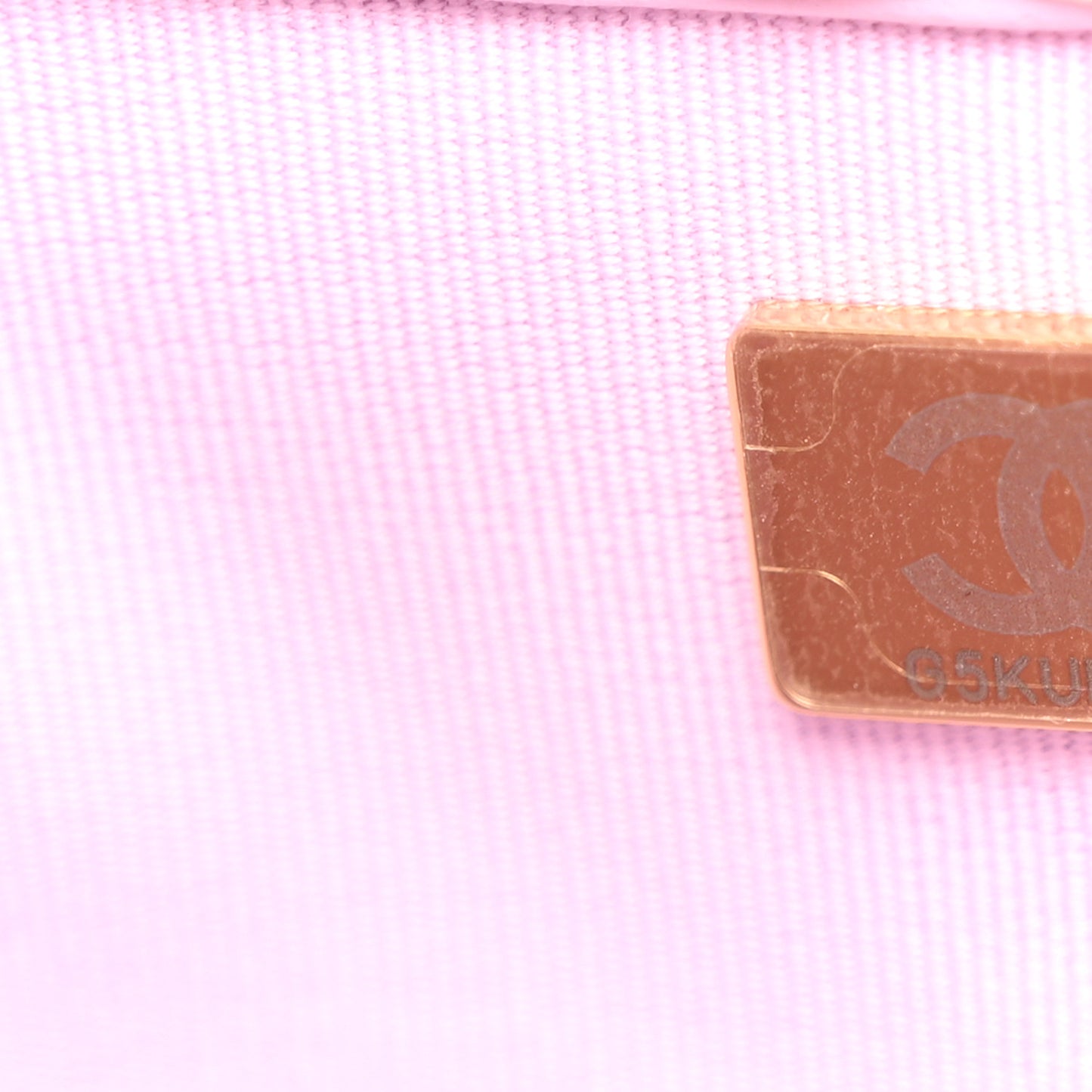 Shiny Lambskin Quilted 31 Shopping Bag Light Purple