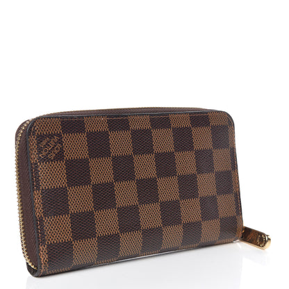 Louis Vuitton Damier Ebene Zippy Compact Wallet 3 of 8