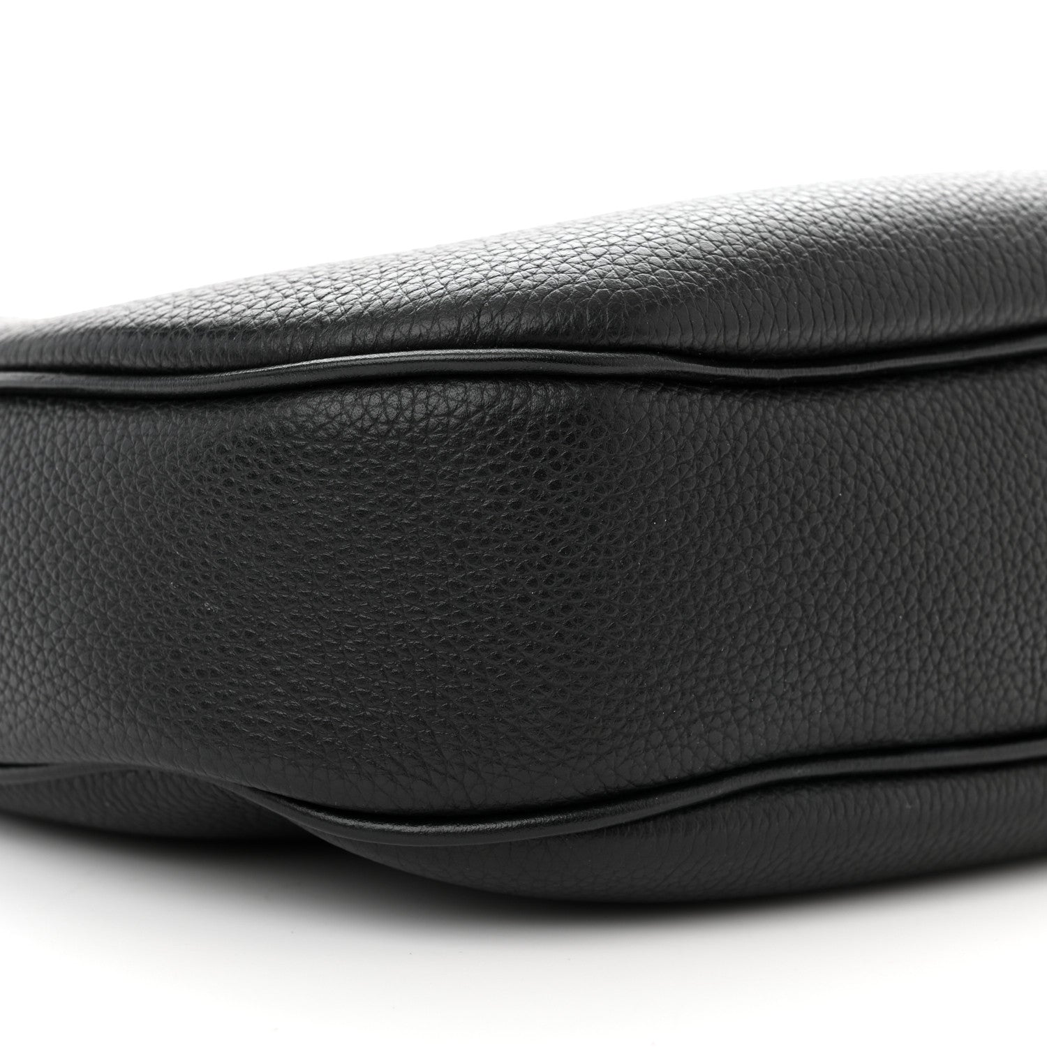 Christian Louboutin Grained Calfskin Carasky Shoulder Bag Black 8 of 12