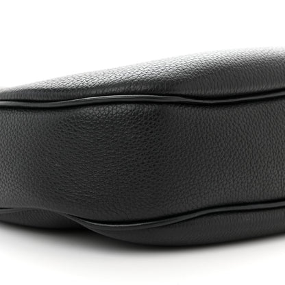 Christian Louboutin Grained Calfskin Carasky Shoulder Bag Black 8 of 12