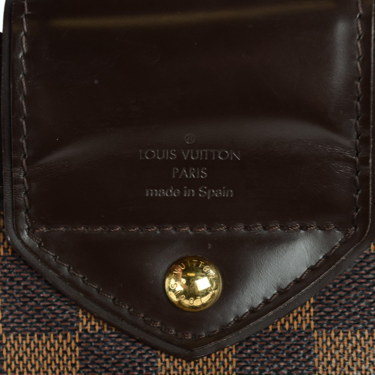Louis Vuitton Damier Ebene Sistina GM 7 of 18
