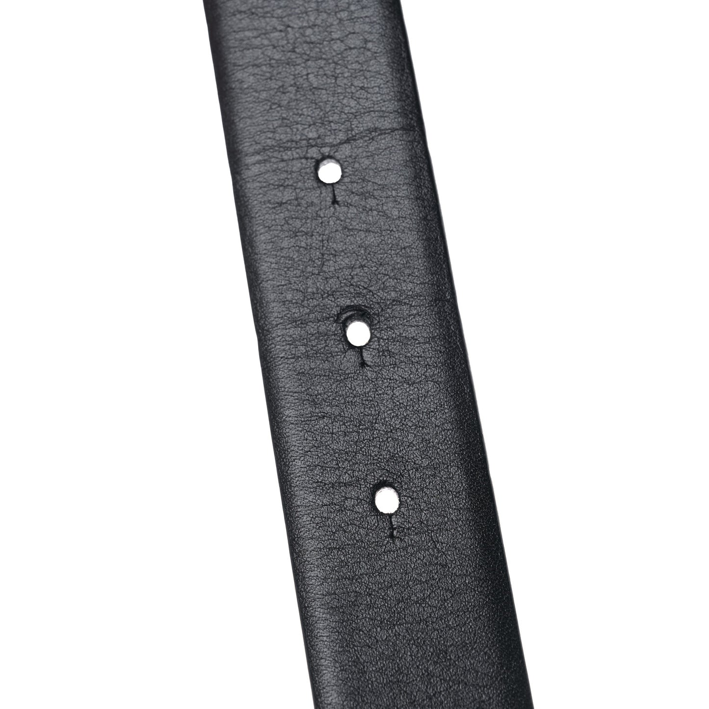Calfskin CC Reversible Belt 80 Black Burgundy