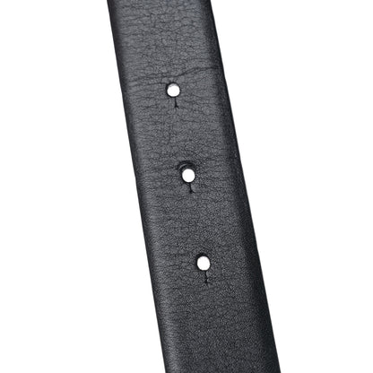 Chanel Calfskin CC Reversible Belt 80 Black Burgundy 3 of 4