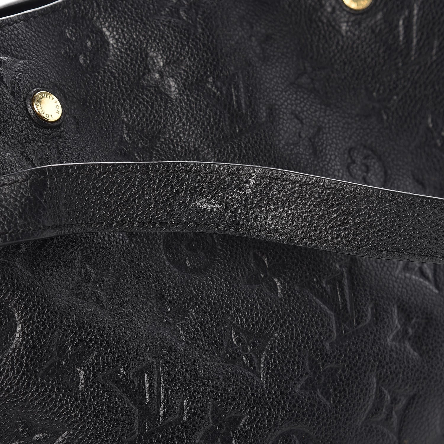 Louis Vuitton Empreinte Montaigne MM Black 11 of 17