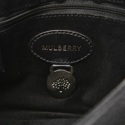 Mulberry Soft Spongy Calfskin Small Lily Flap Black 6 of 7