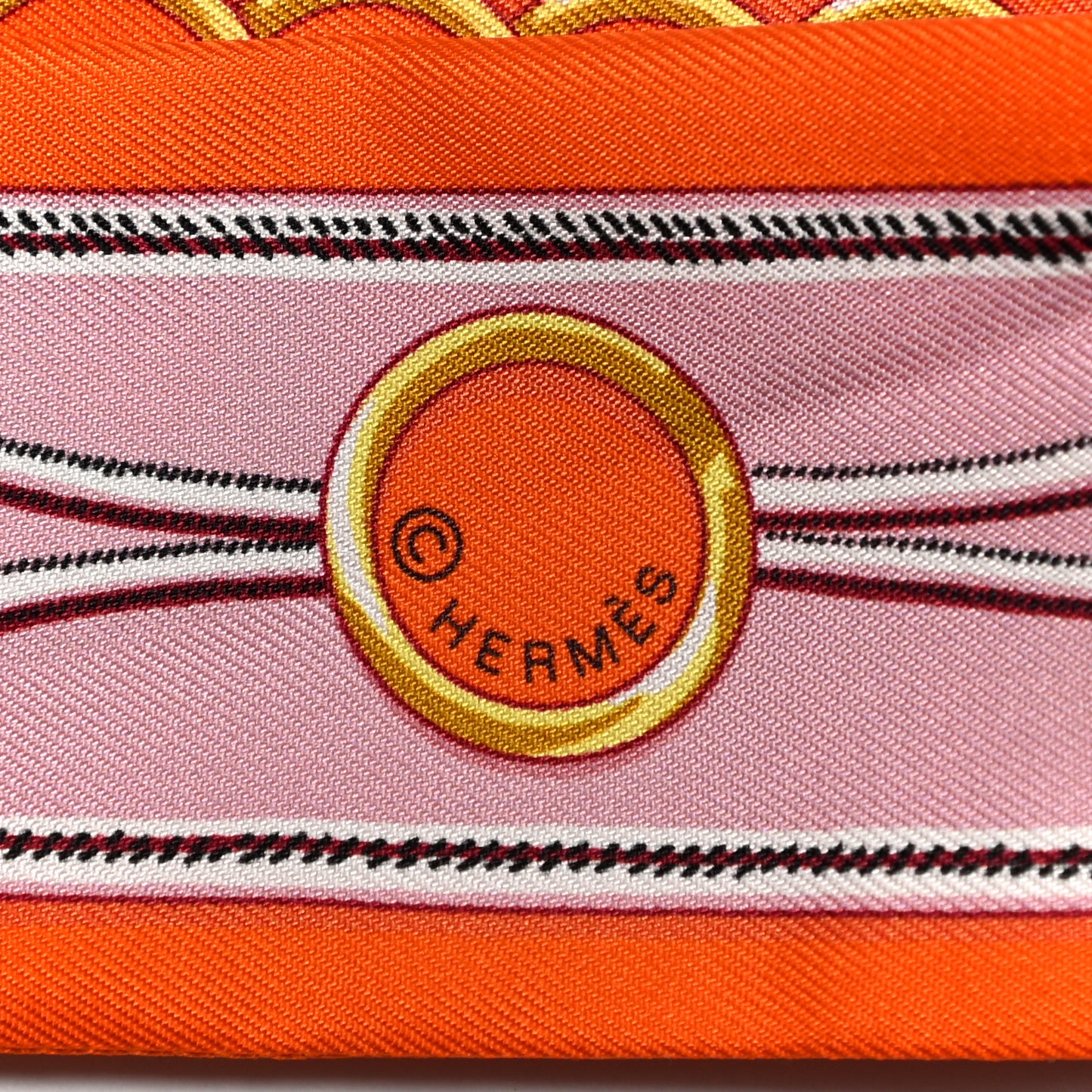Silk Maillons Twilly Orange Vieux Rose Gold